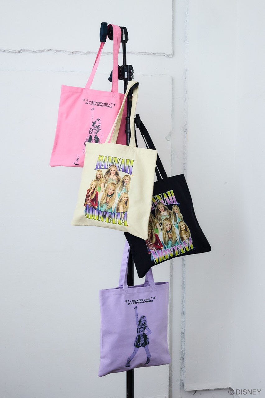 MD トートバッグ / Hannah Montana WHT FREE