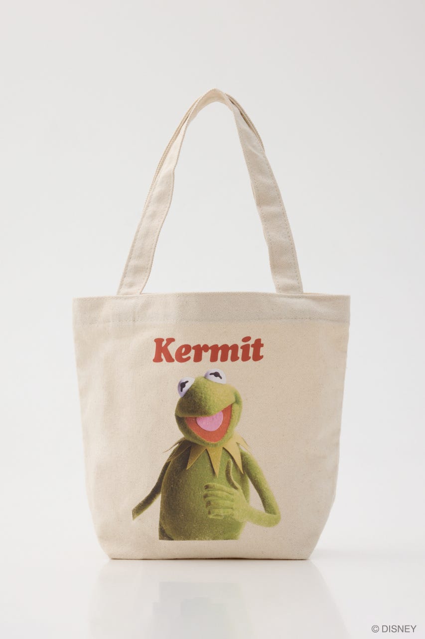 MD TOTE BAG / KERMIT O/WHT FREE