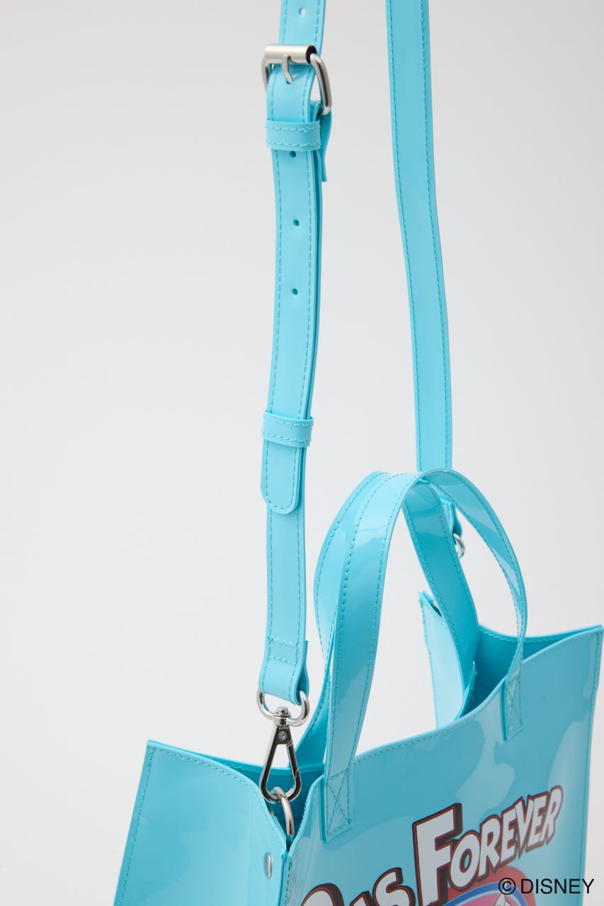 MD PVC TOTE バッグ L/BLU FREE