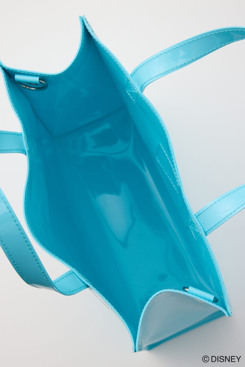 MD PVC TOTE バッグ L/BLU FREE