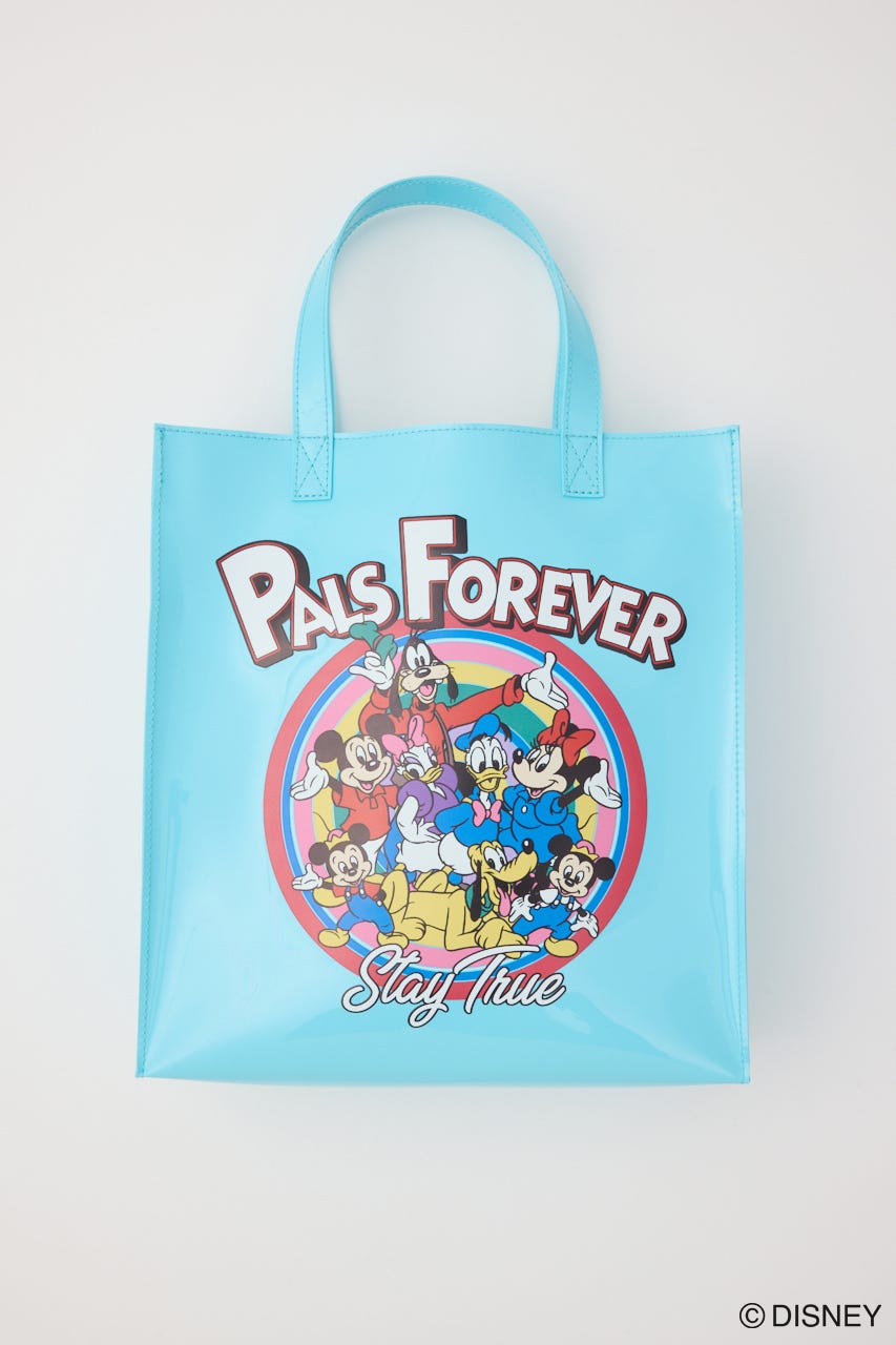 MD PVC TOTE バッグ L/BLU FREE