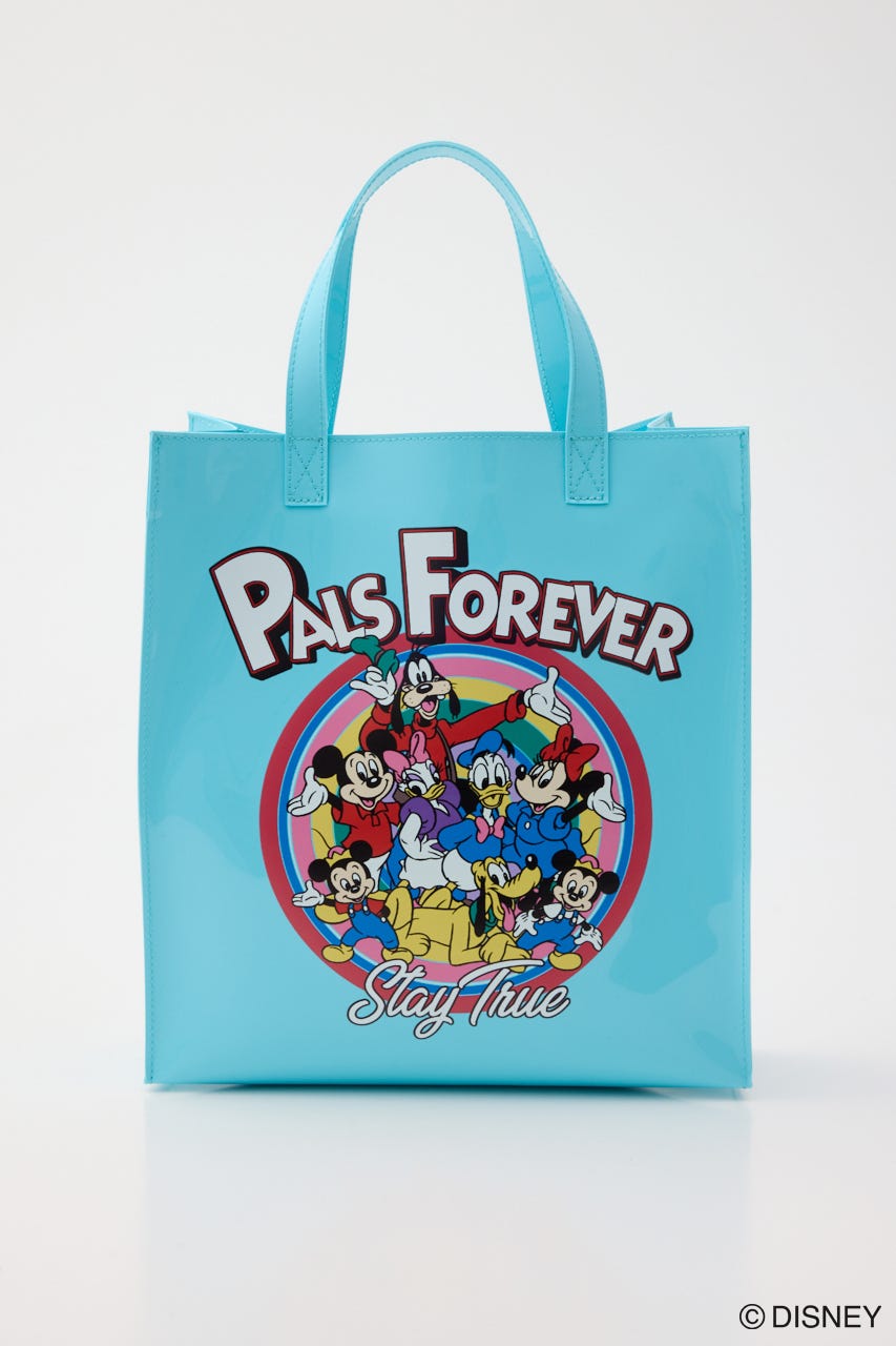 MD PVC TOTE バッグ L/BLU FREE