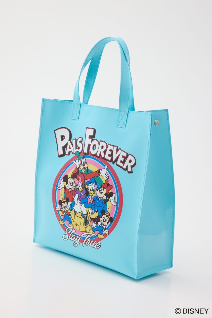 MD PVC TOTE バッグ L/BLU FREE