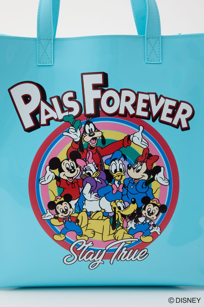 MD PVC TOTE バッグ L/BLU FREE