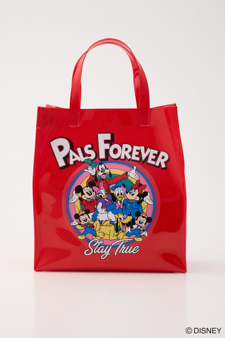 MD PVC TOTE バッグ RED FREE