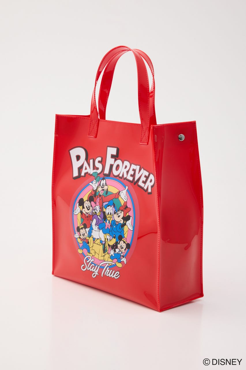 MD PVC TOTE バッグ RED FREE