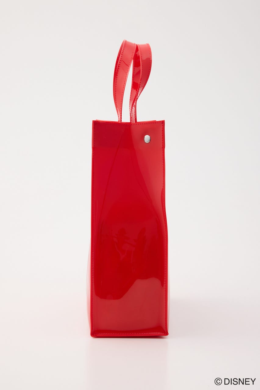 MD PVC TOTE バッグ RED FREE