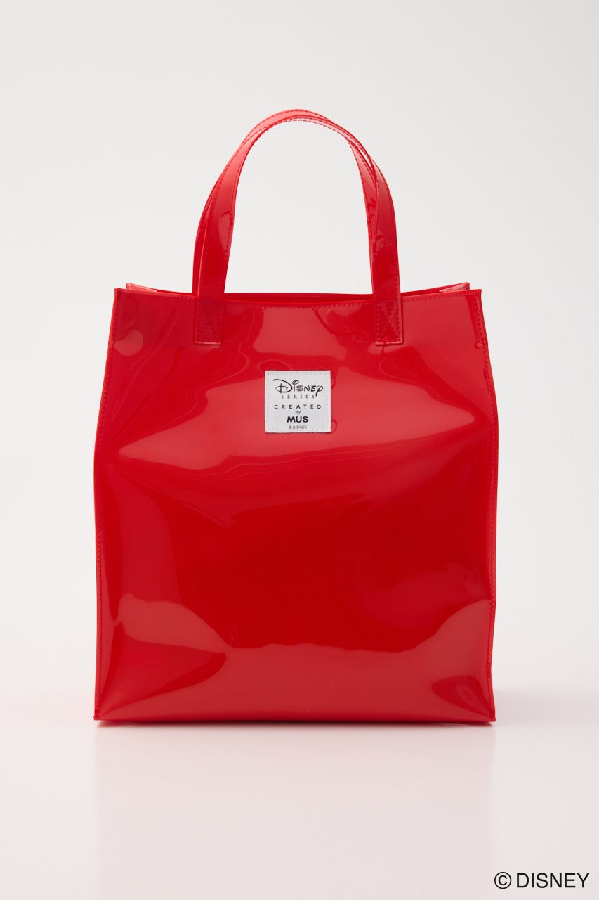 MD PVC TOTE バッグ RED FREE