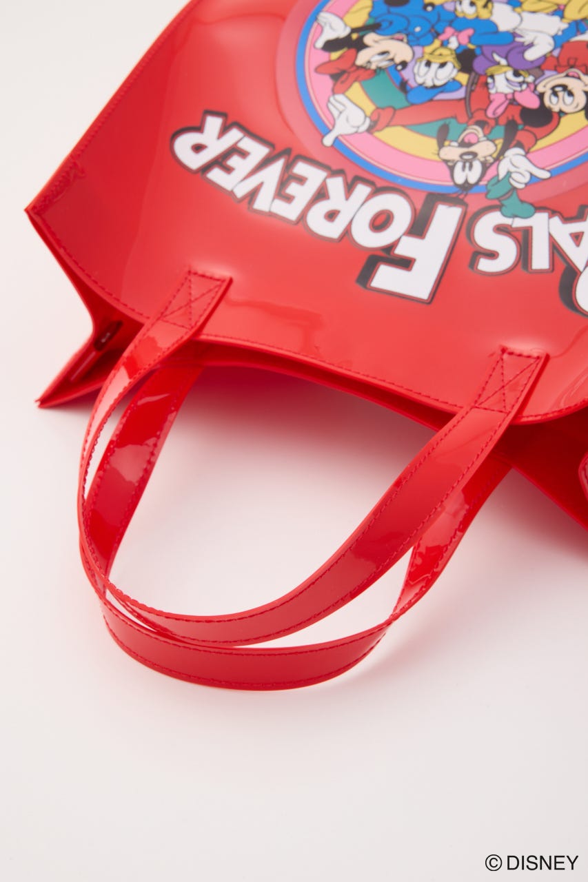 MD PVC TOTE バッグ RED FREE