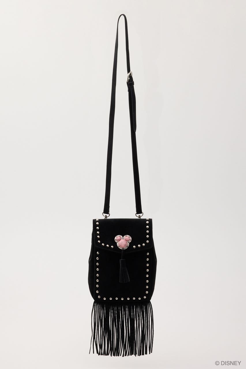 NATUVENTURE フリンジバッグ BLK FREE
