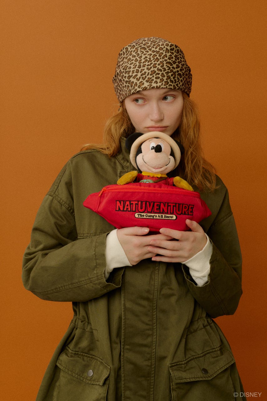 【池袋店/WEB限定】NATUVENTURE ウエストバッグ BLK FREE