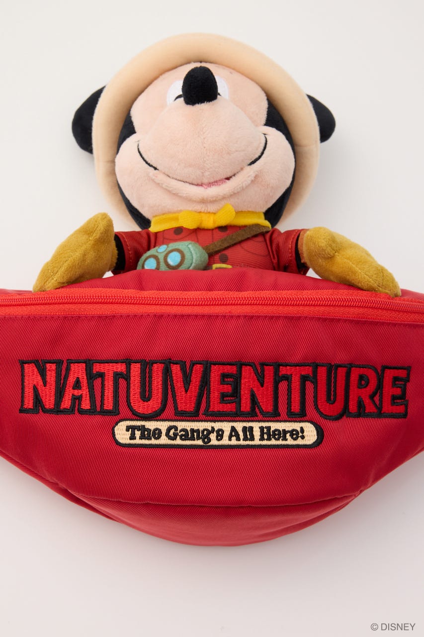 【池袋店/WEB限定】NATUVENTURE ウエストバッグ BLK FREE