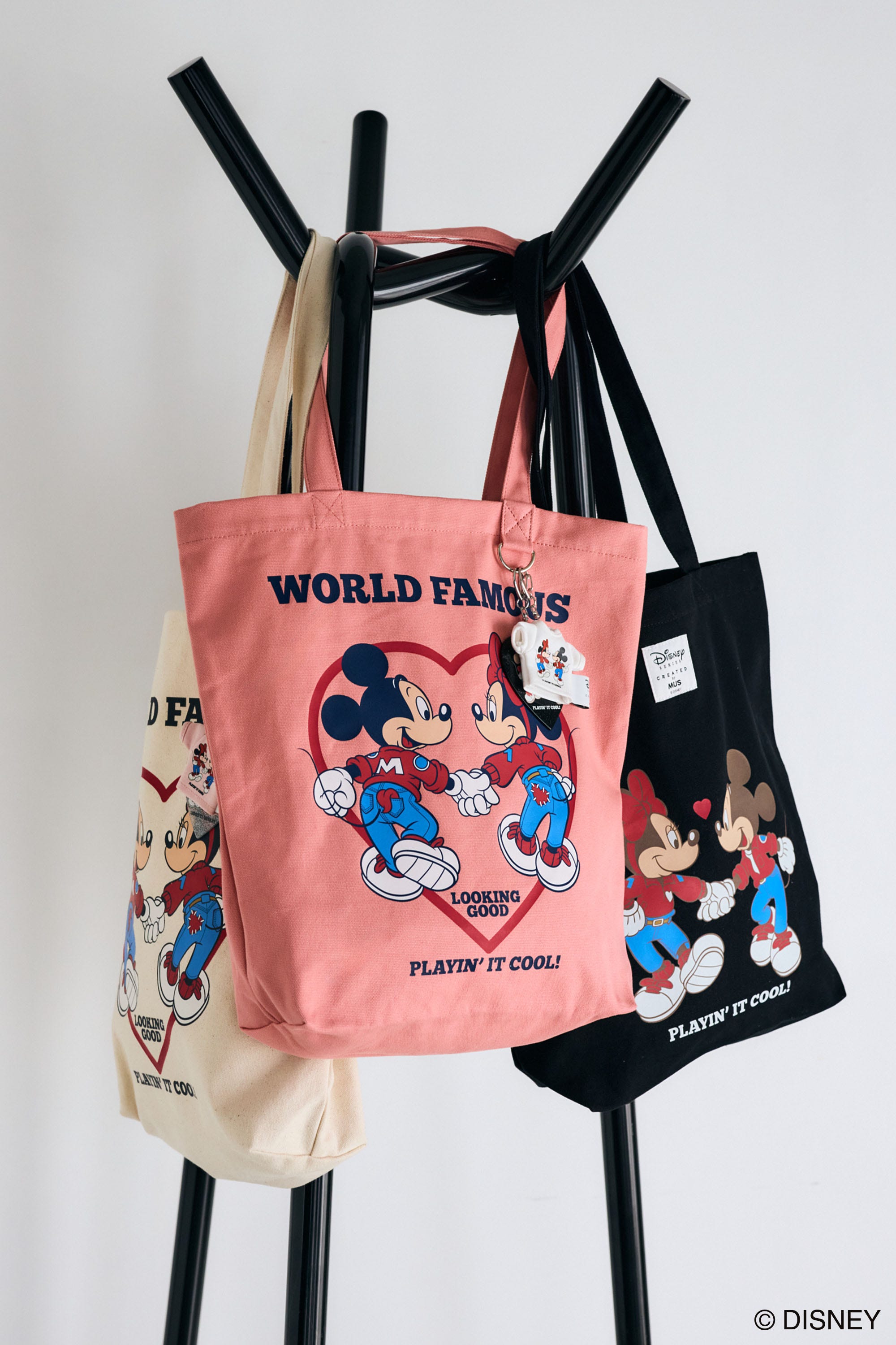 MD MM MATCHING OUTFITS トートバッグ PNK FREE