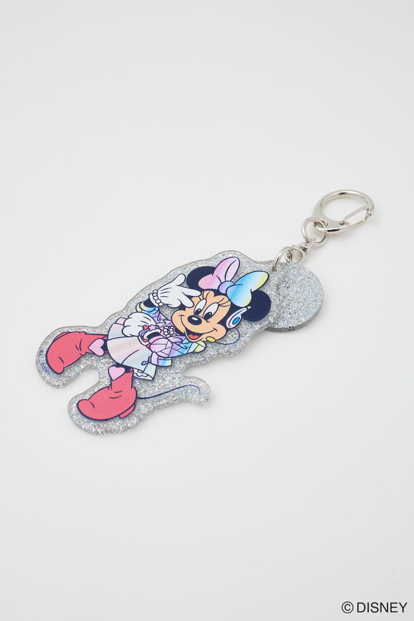 MD IDOL&FUN MM ACRYLIC SLV キーホルダー PNK FREE