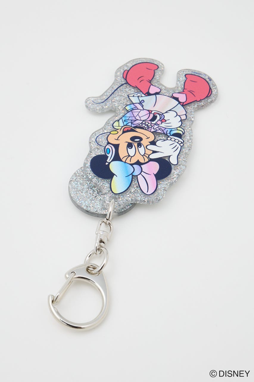 MD IDOL&FUN MM ACRYLIC SLV キーホルダー PNK FREE