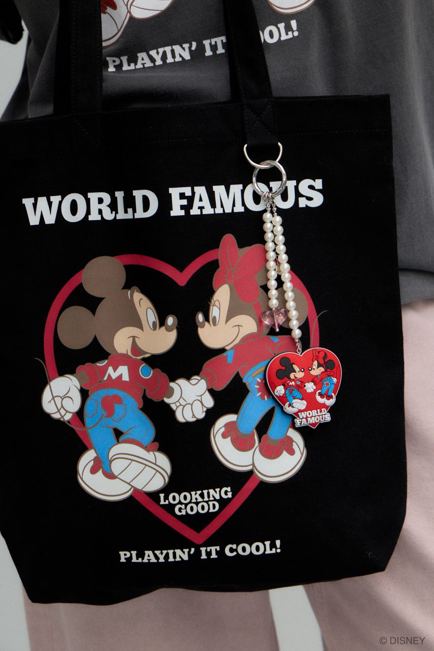 MD MM MATCHING OUTFITS チャーム O/WHT FREE