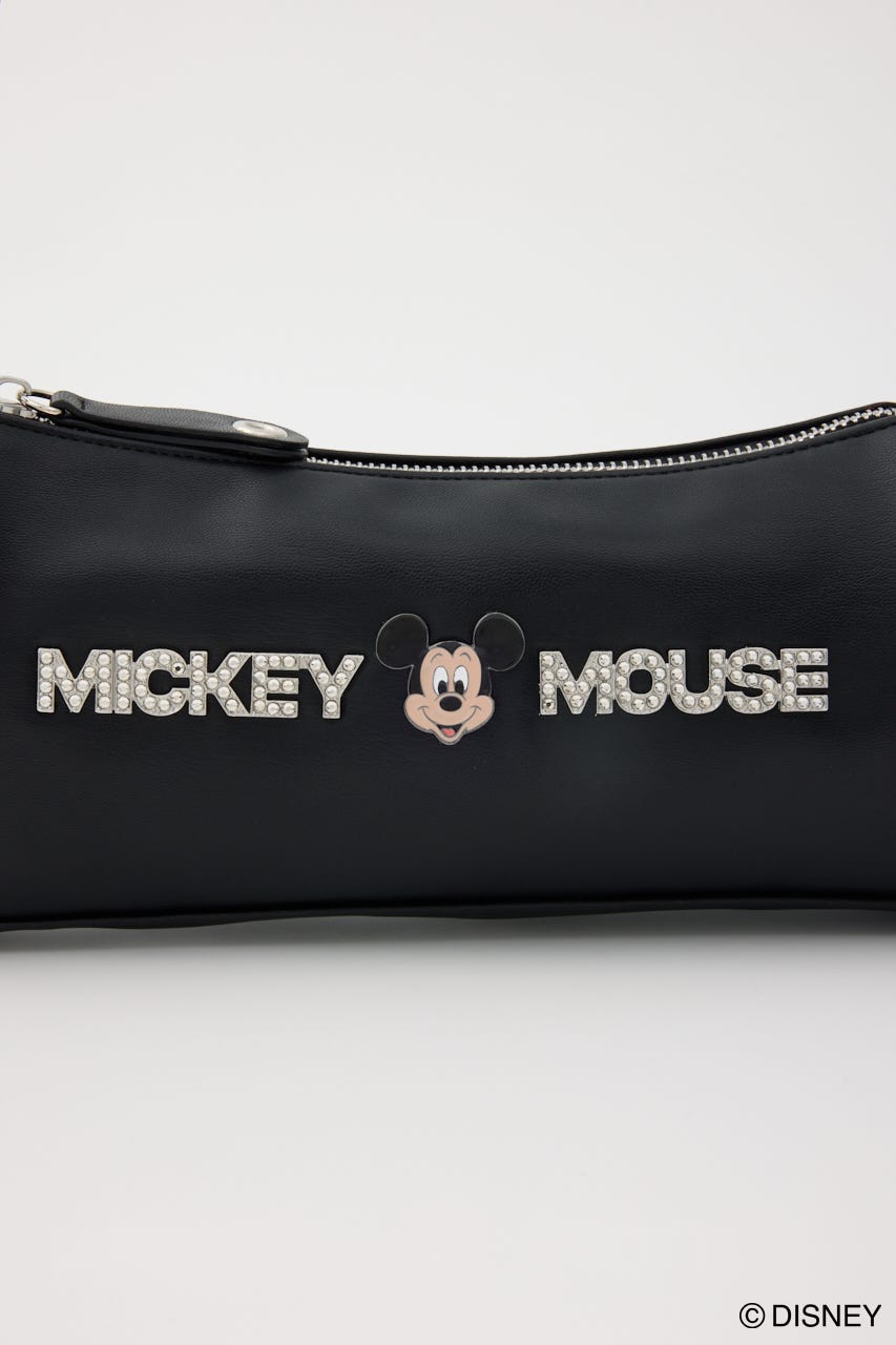 MD RHINESTONE SQUARE バッグ BLK FREE