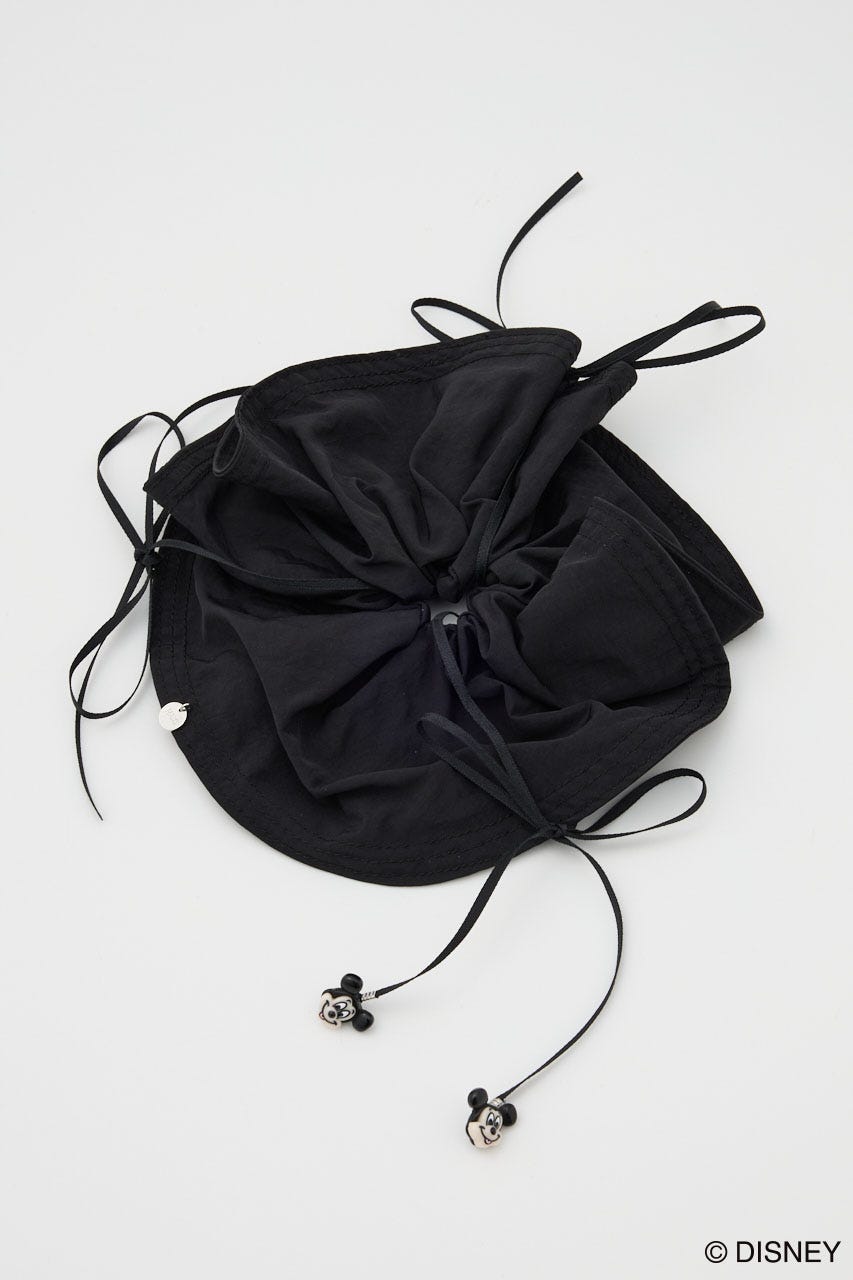 MD BIG RIBBON シュシュ BLK FREE