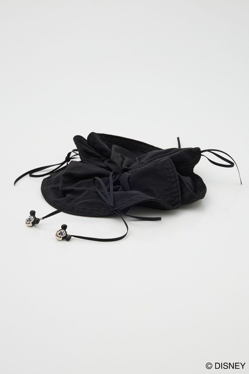 MD BIG RIBBON シュシュ BLK FREE