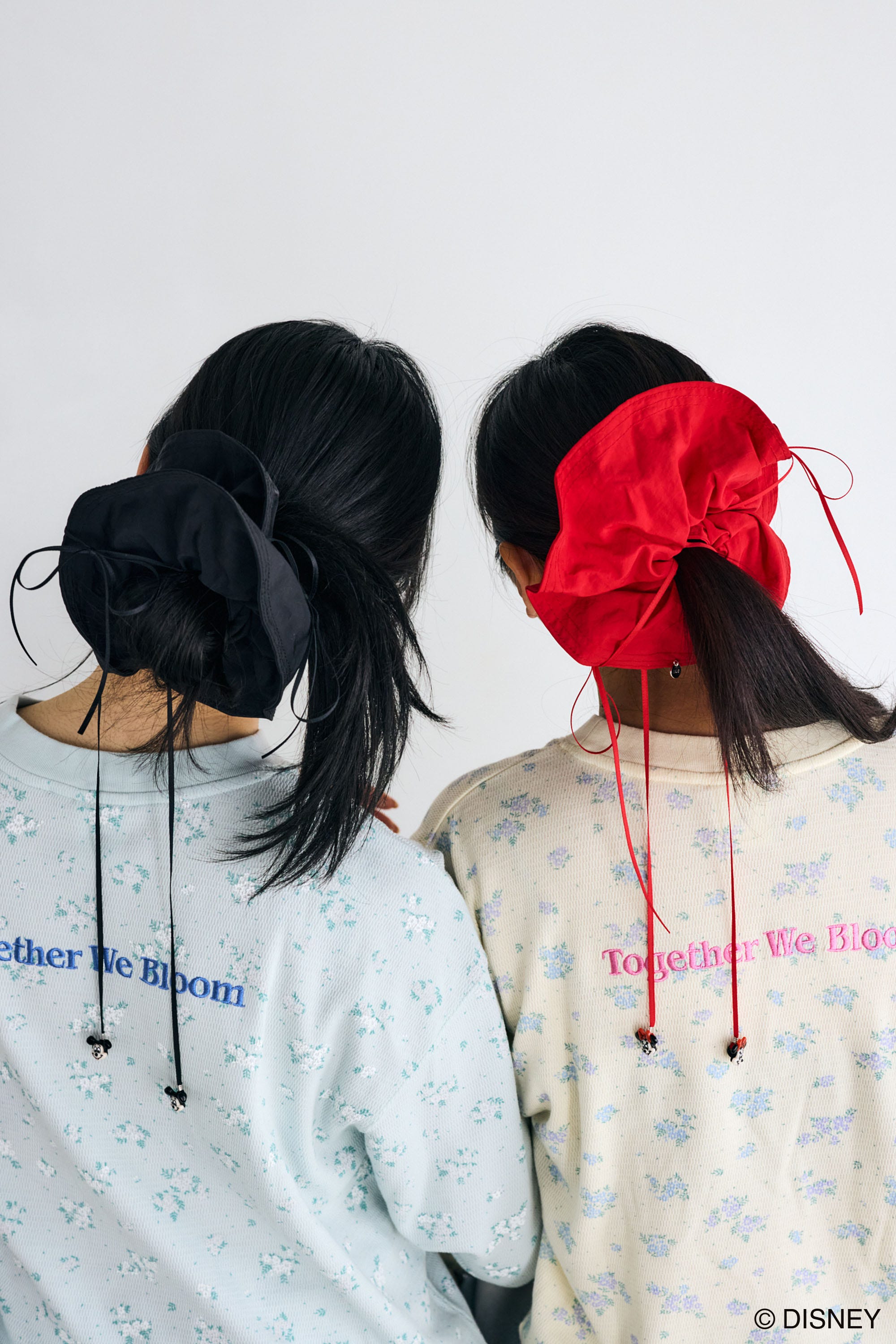 MD BIG RIBBON シュシュ BLK FREE