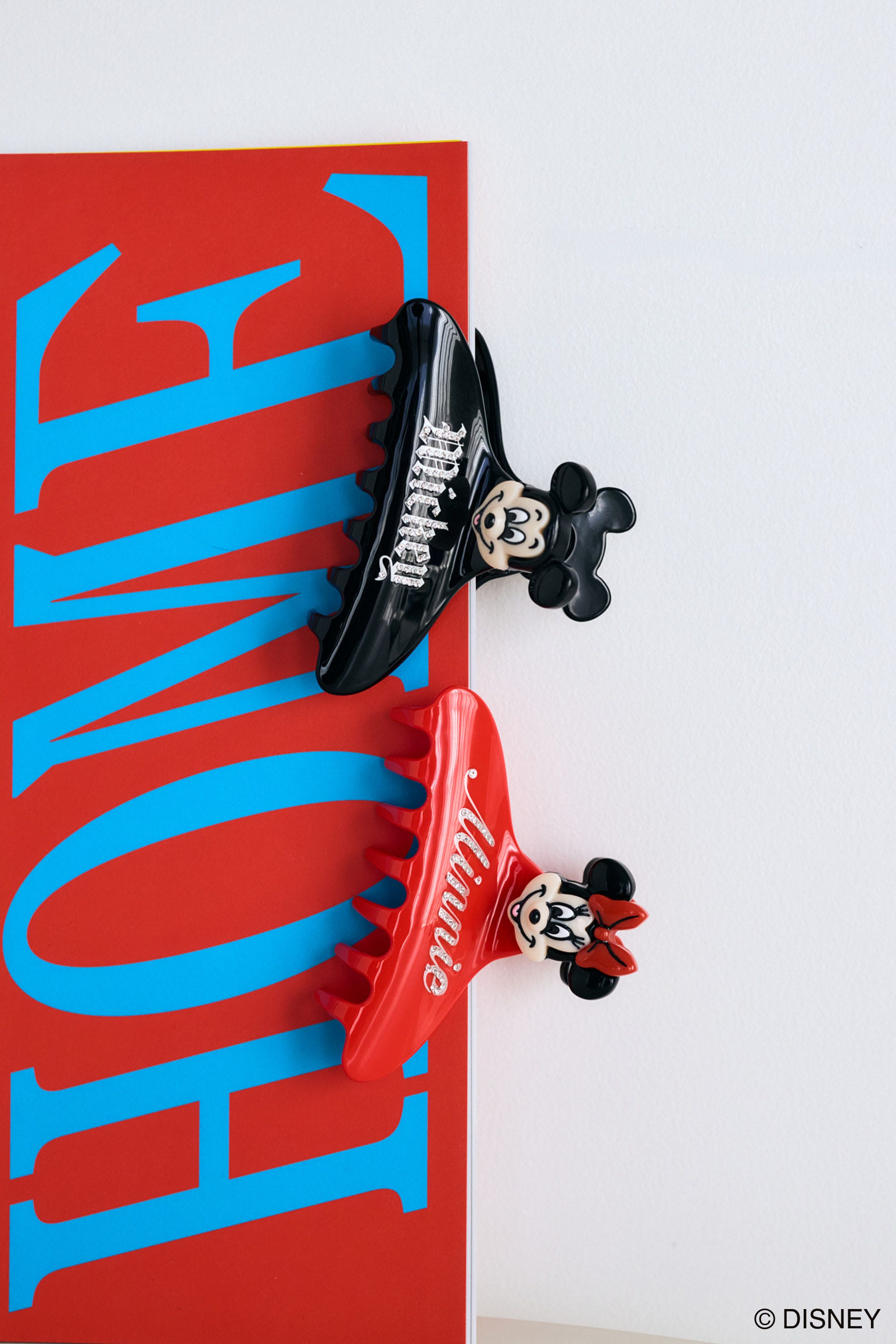 MDヘアクリップ RED FREE