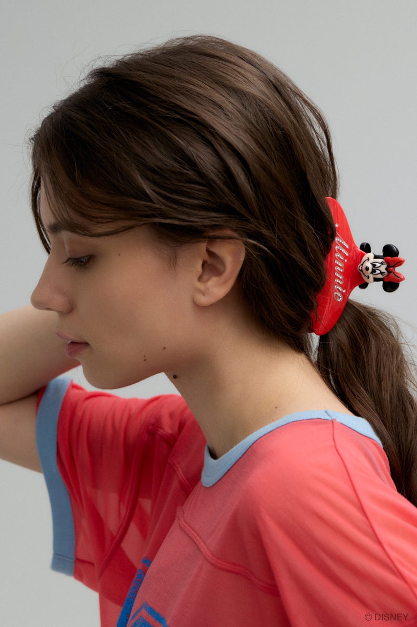 ヤマハパス　ディズニークルー　アメリカンレッド　サドル　グリップ　新品未開封 Disney SERIES CREATED by MUS | MDヘアクリップ (ヘアアクセサリー