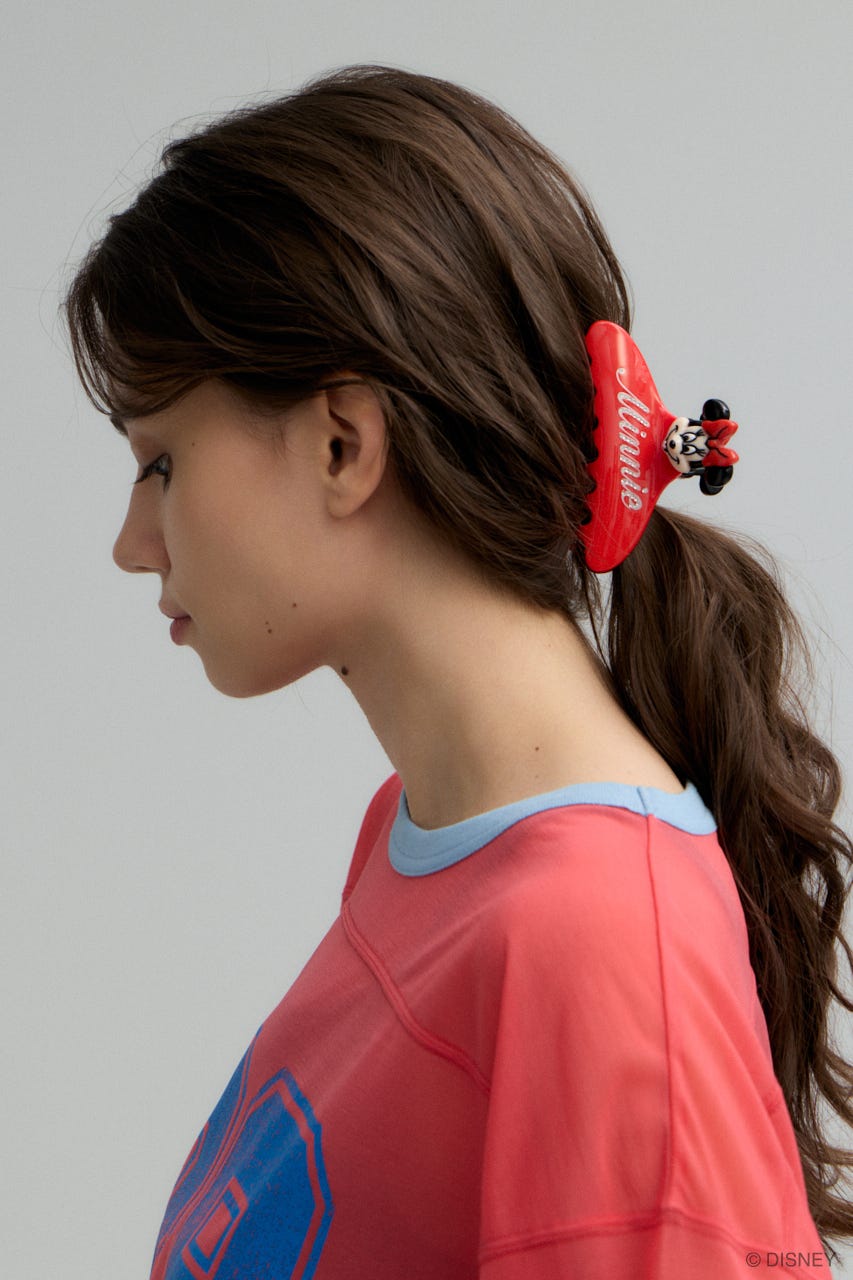 MDヘアクリップ RED FREE
