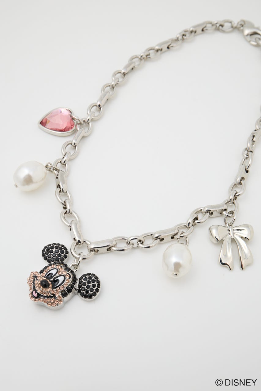 MD GLT FACE ネックレス / MICKEY SLV FREE