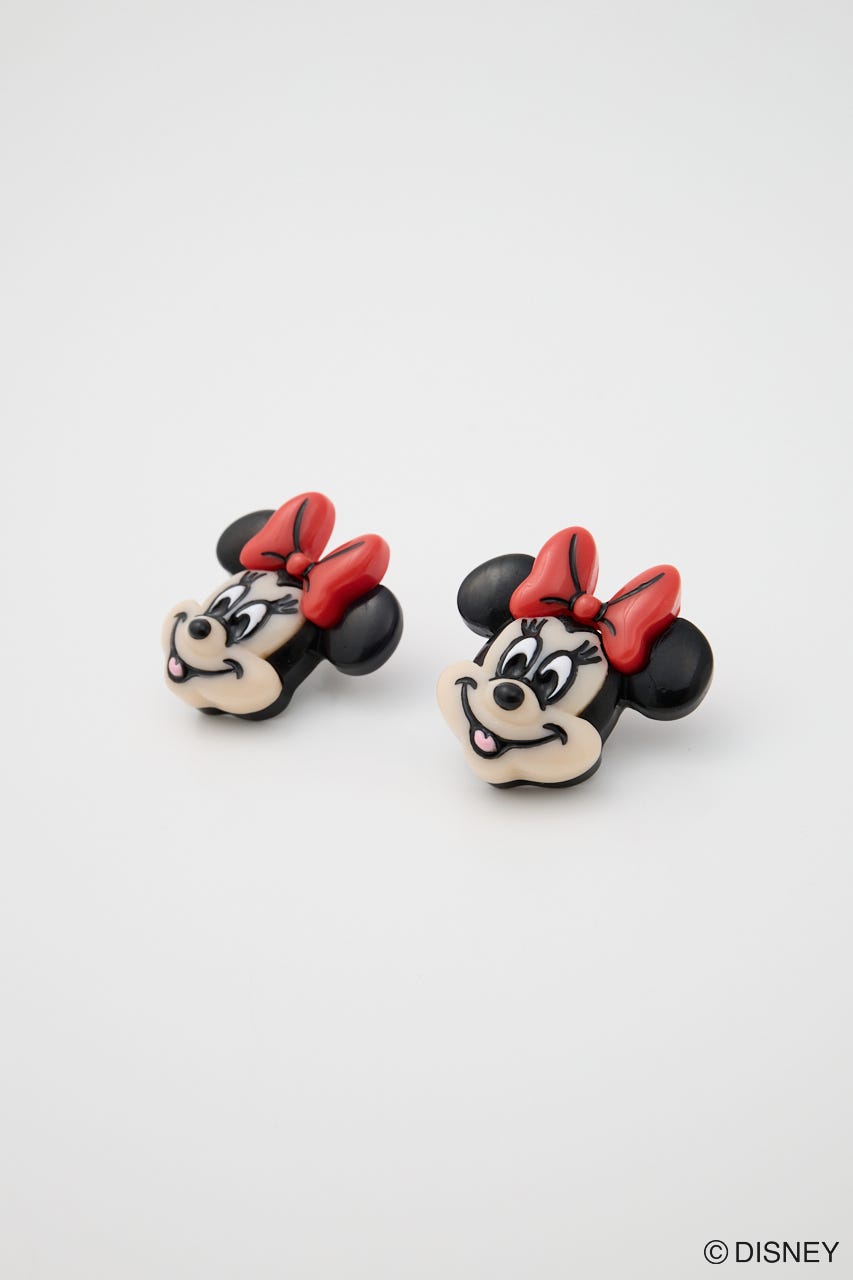 MD FACE イヤリング / MINNIE BLK FREE