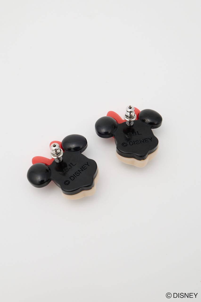 MD FACE イヤリング / MINNIE BLK FREE