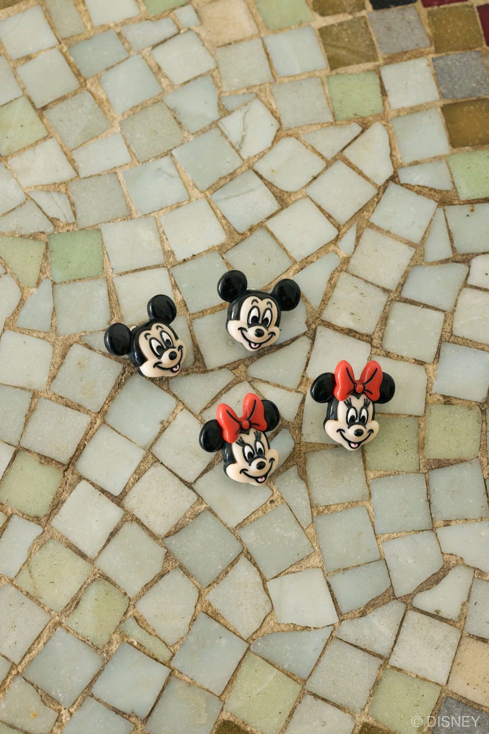 MD FACE イヤリング / MINNIE BLK FREE