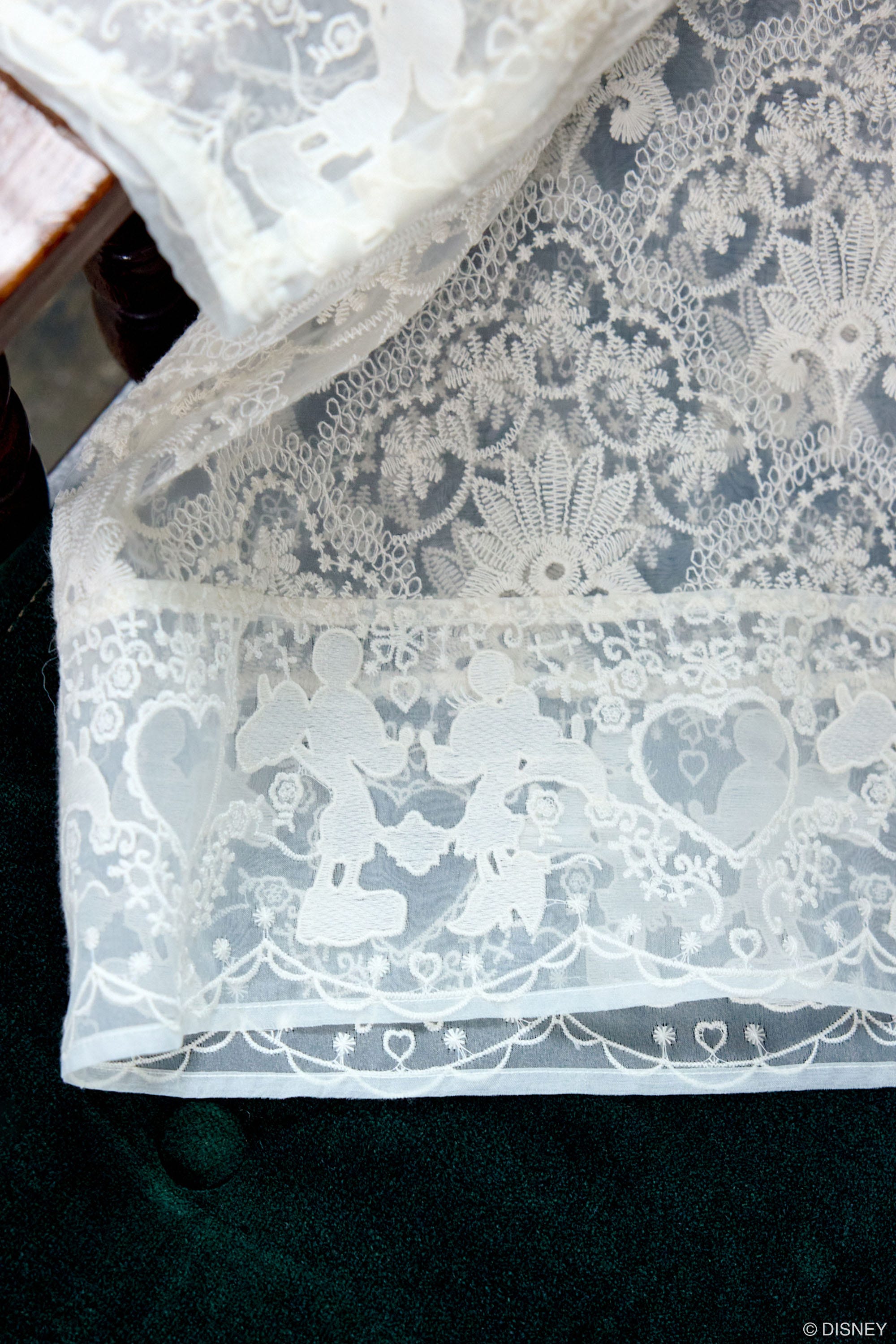MD MM LACE シャツ WHT FREE