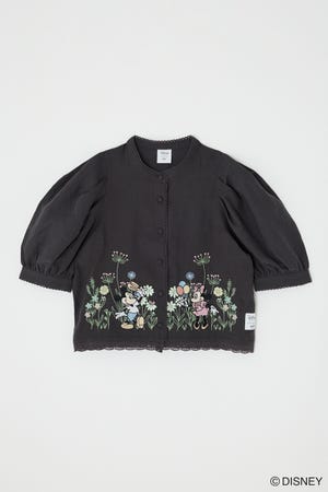 MD BOTANICAL EMBROIDERY  ブラウス