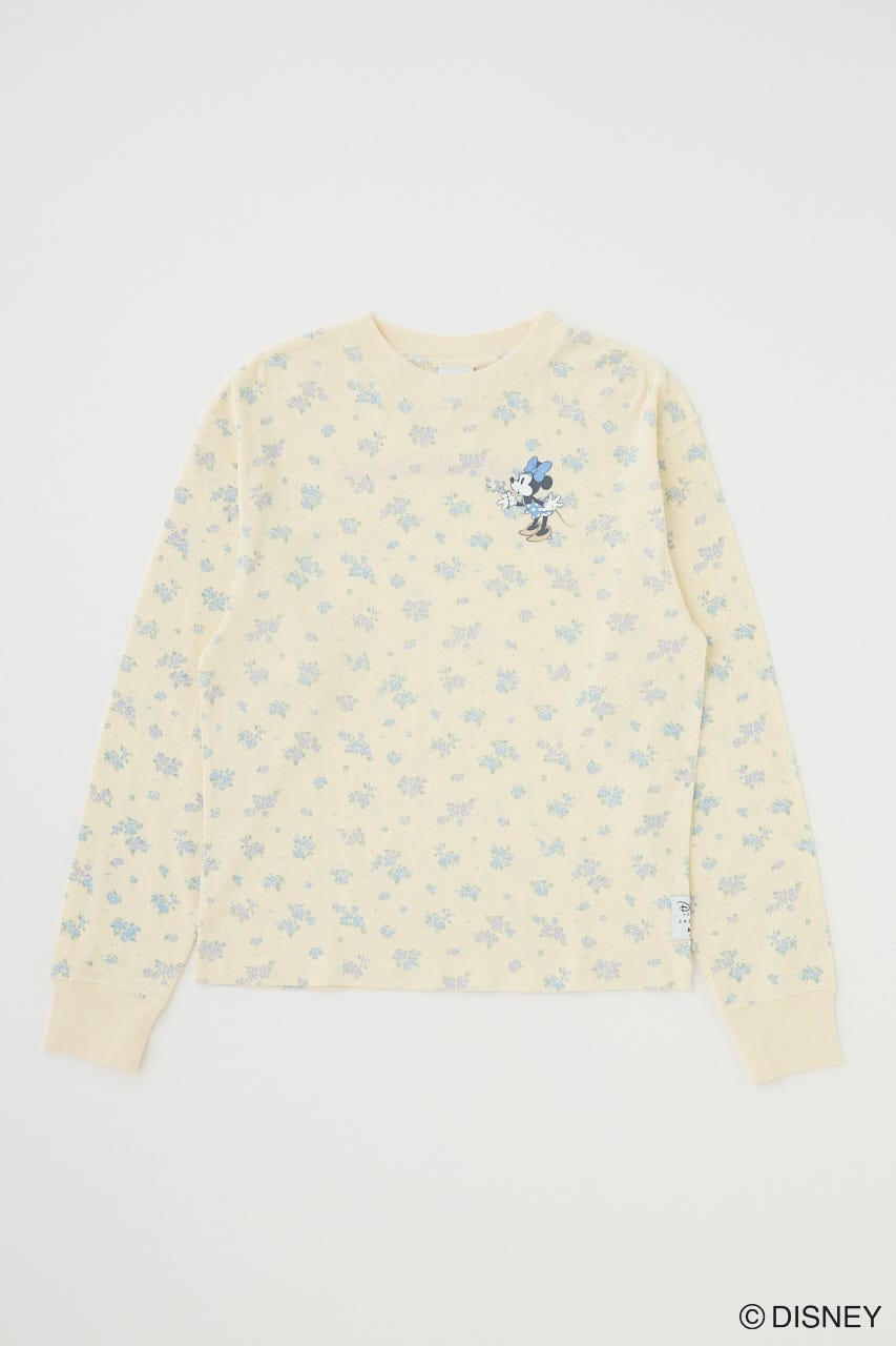MD FLOWER WAFFLE ロングスリーブＴシャツ O/WHT FREE