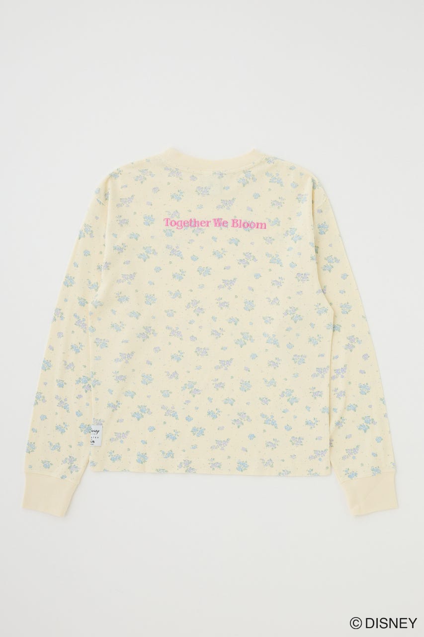 MD FLOWER WAFFLE ロングスリーブＴシャツ O/WHT FREE