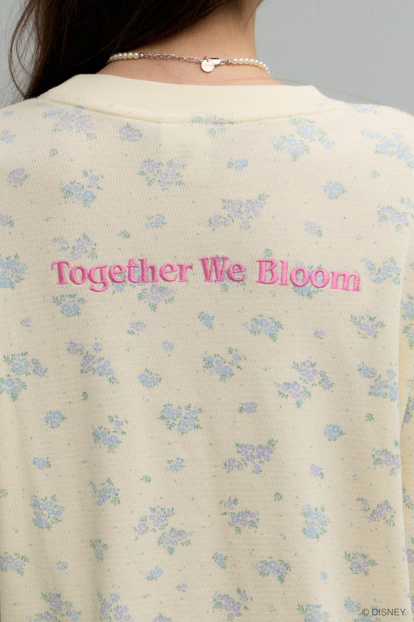 MD FLOWER WAFFLE ロングスリーブＴシャツ O/WHT FREE