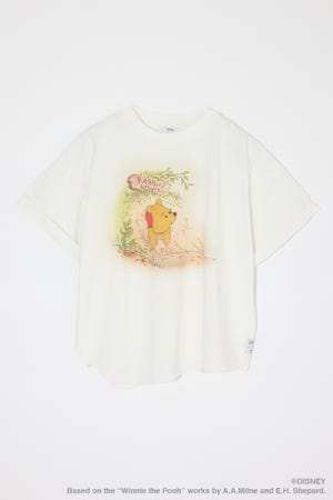 アシンメトリーティーシャツ / POOH