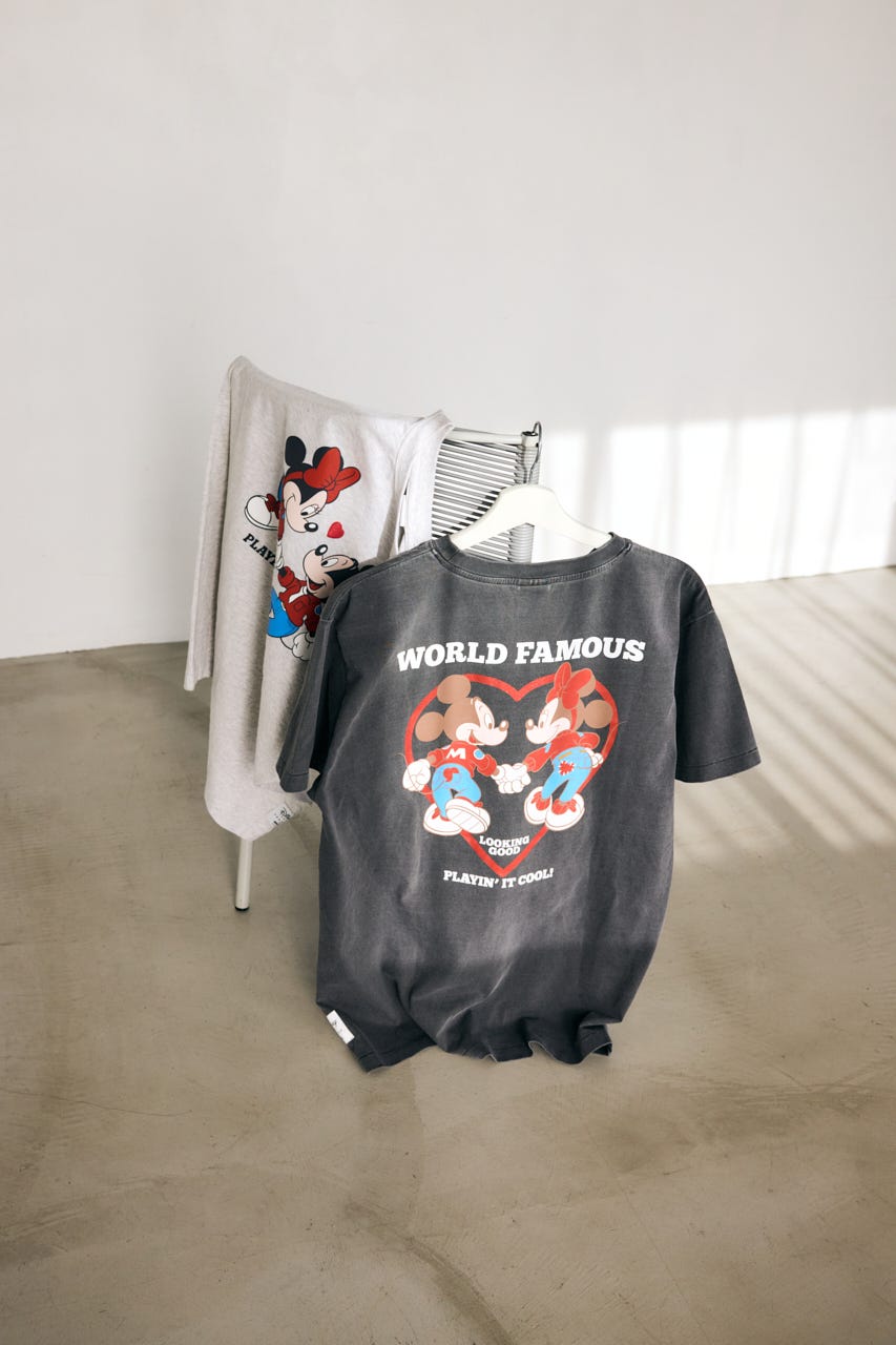 MD MM MATCHING OUTFITS Tシャツ L/BLK FREE