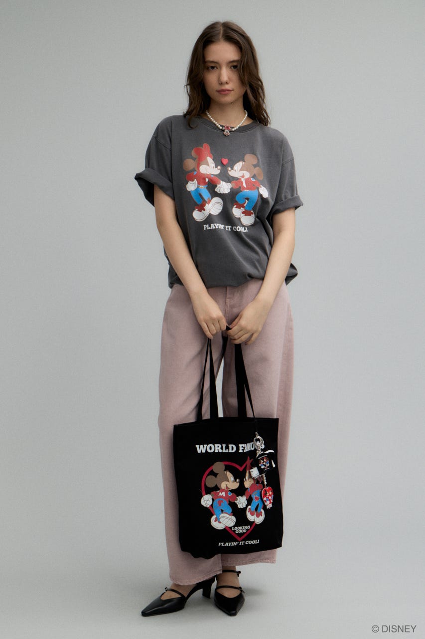 MD MM MATCHING OUTFITS Tシャツ L/BLK FREE