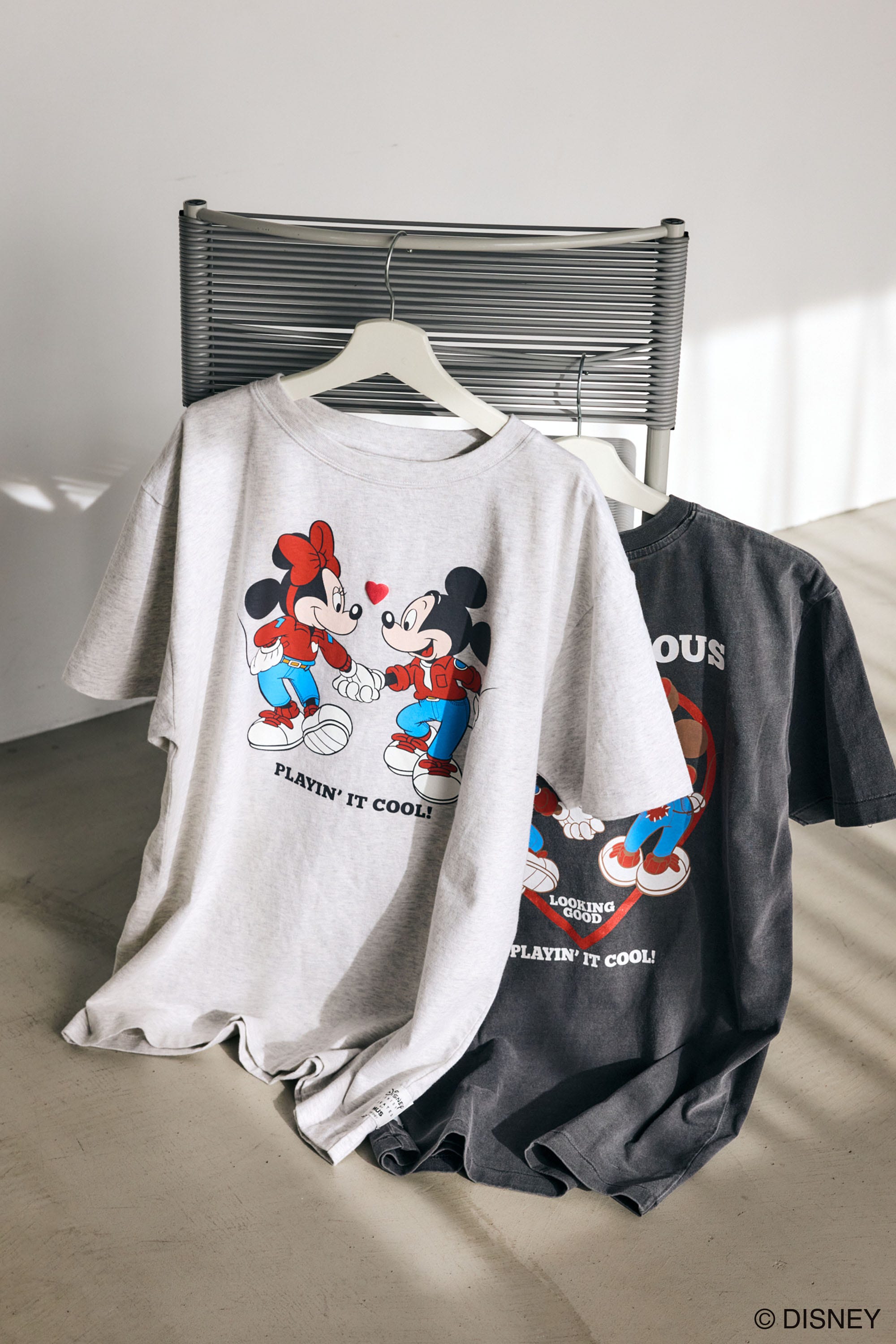 MD MM MATCHING OUTFITS Tシャツ L/T.GRY FREE