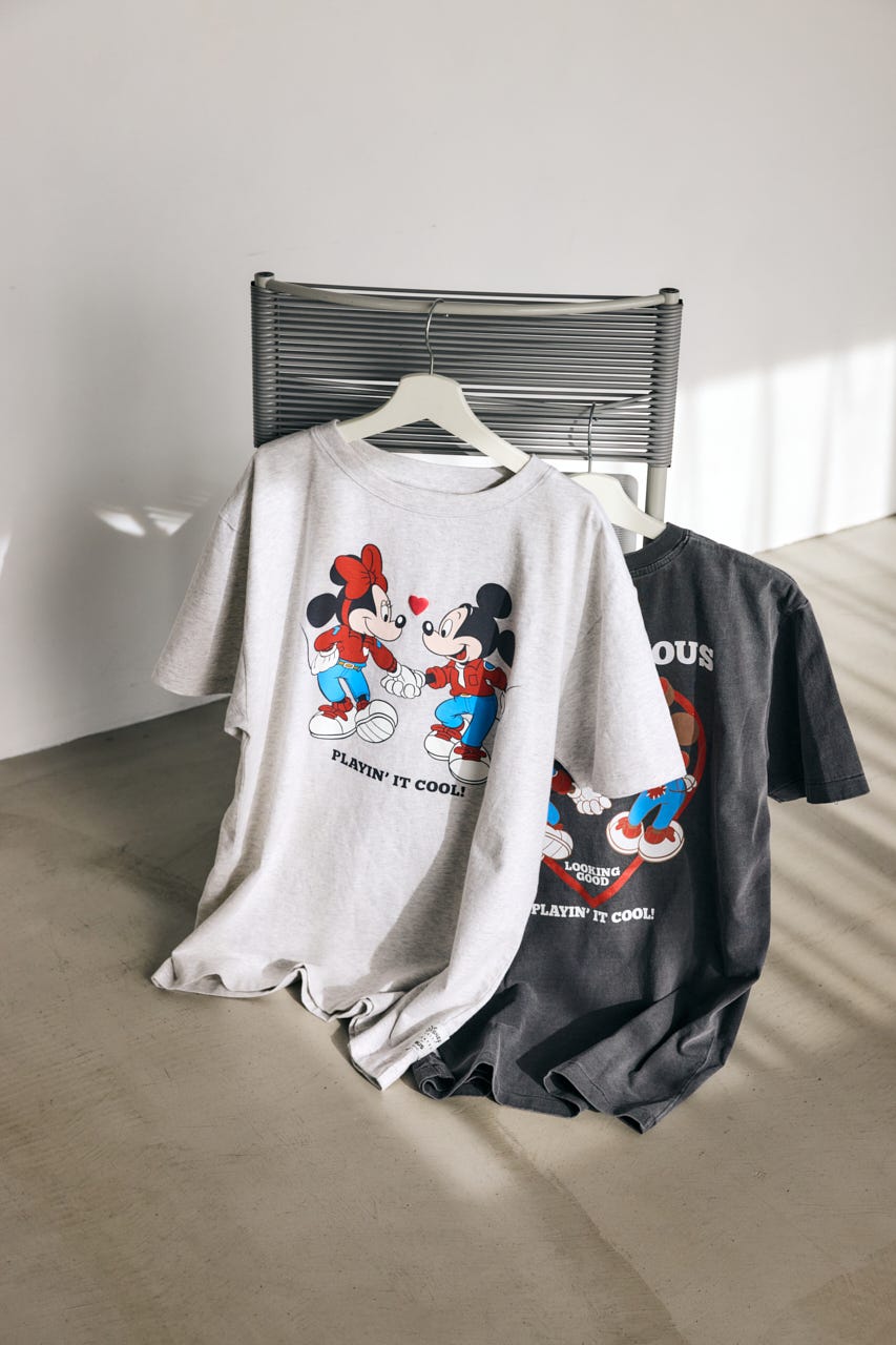 MD MM MATCHING OUTFITS Tシャツ L/T.GRY FREE