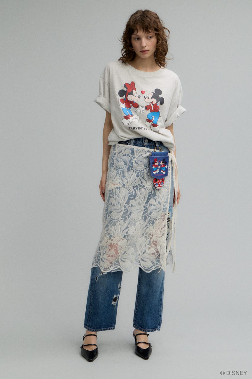 MD MM MATCHING OUTFITS Tシャツ L/T.GRY FREE