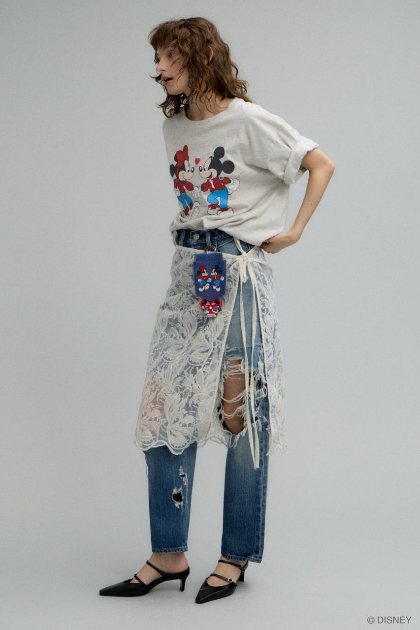 MD MM MATCHING OUTFITS Tシャツ L/T.GRY FREE