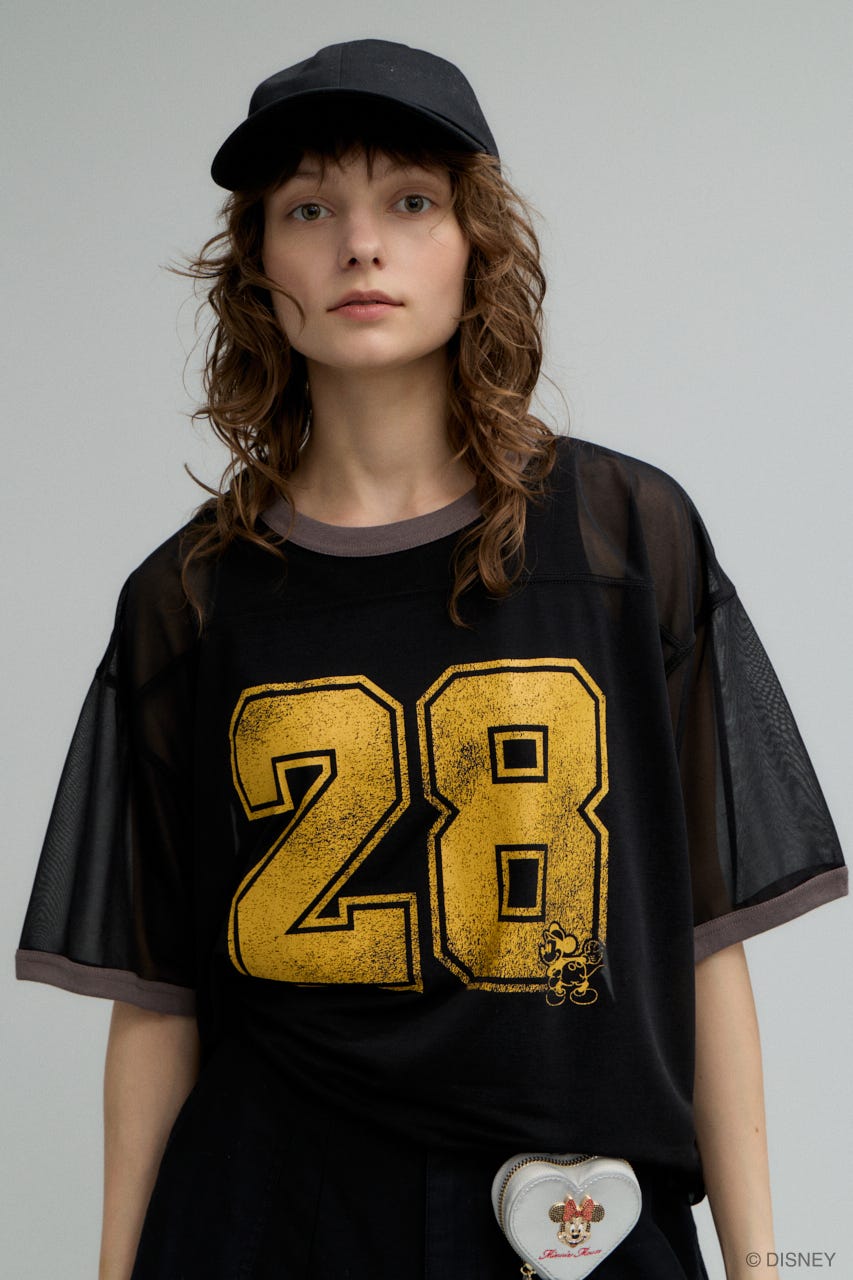 MD NUMBER SPORT Tシャツ / MICKEY L/BLK FREE