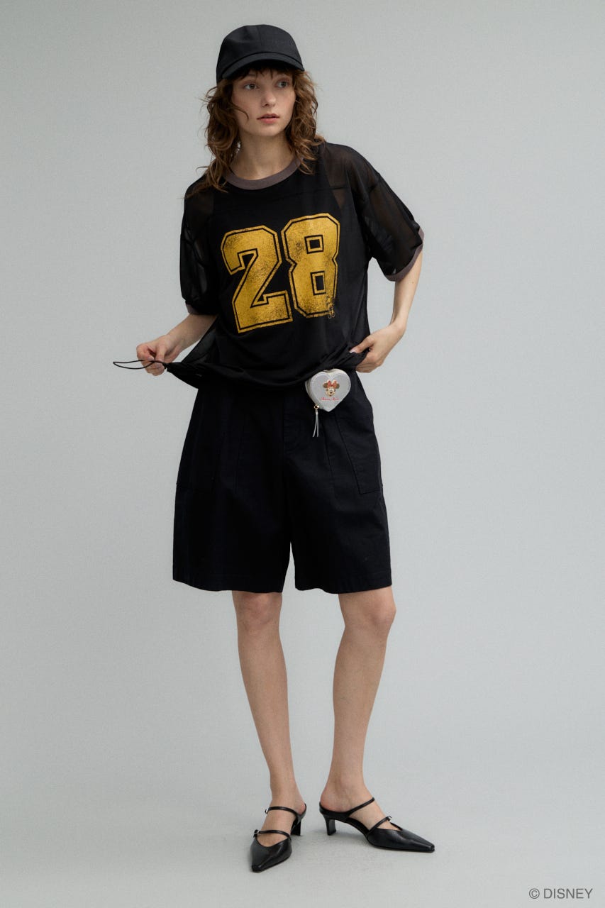 MD NUMBER SPORT Tシャツ / MICKEY L/BLK FREE