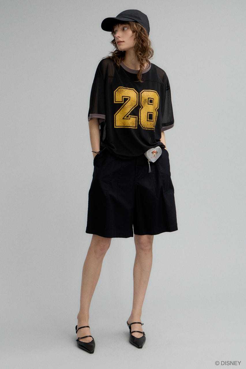MD NUMBER SPORT Tシャツ / MICKEY L/BLK FREE