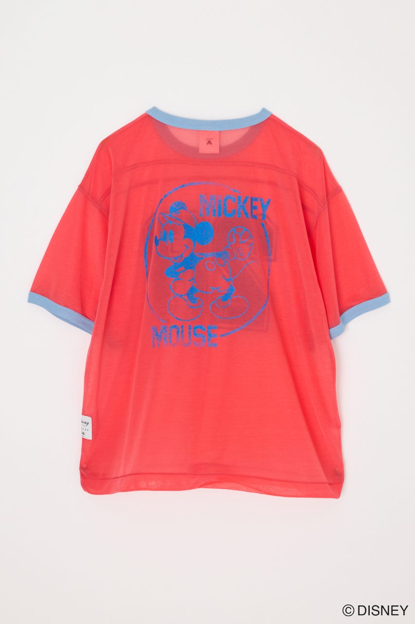 MD NUMBER SPORT Tシャツ / MICKEY RED FREE