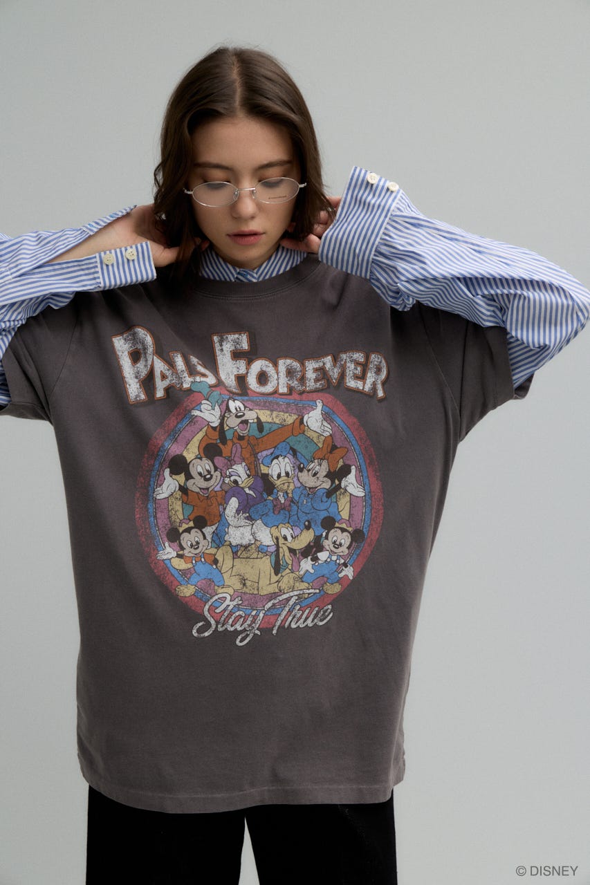 MD PALS FOREVER Tシャツ L/BLK FREE