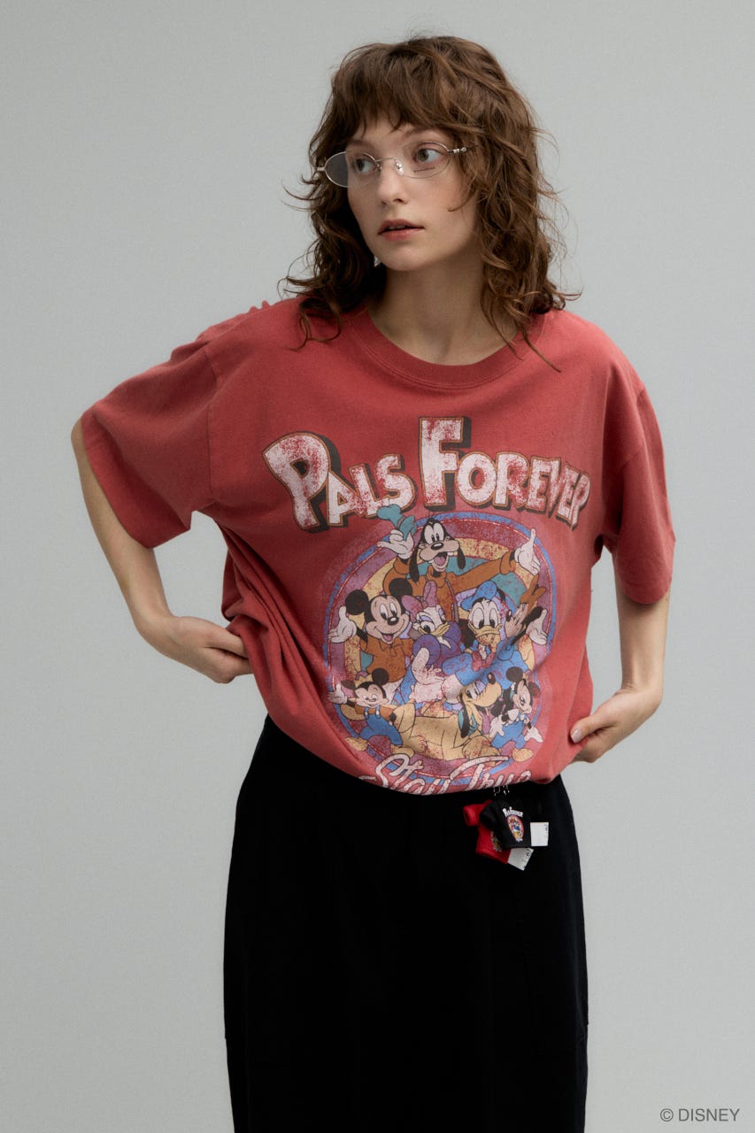 MD PALS FOREVER Tシャツ L/RED FREE