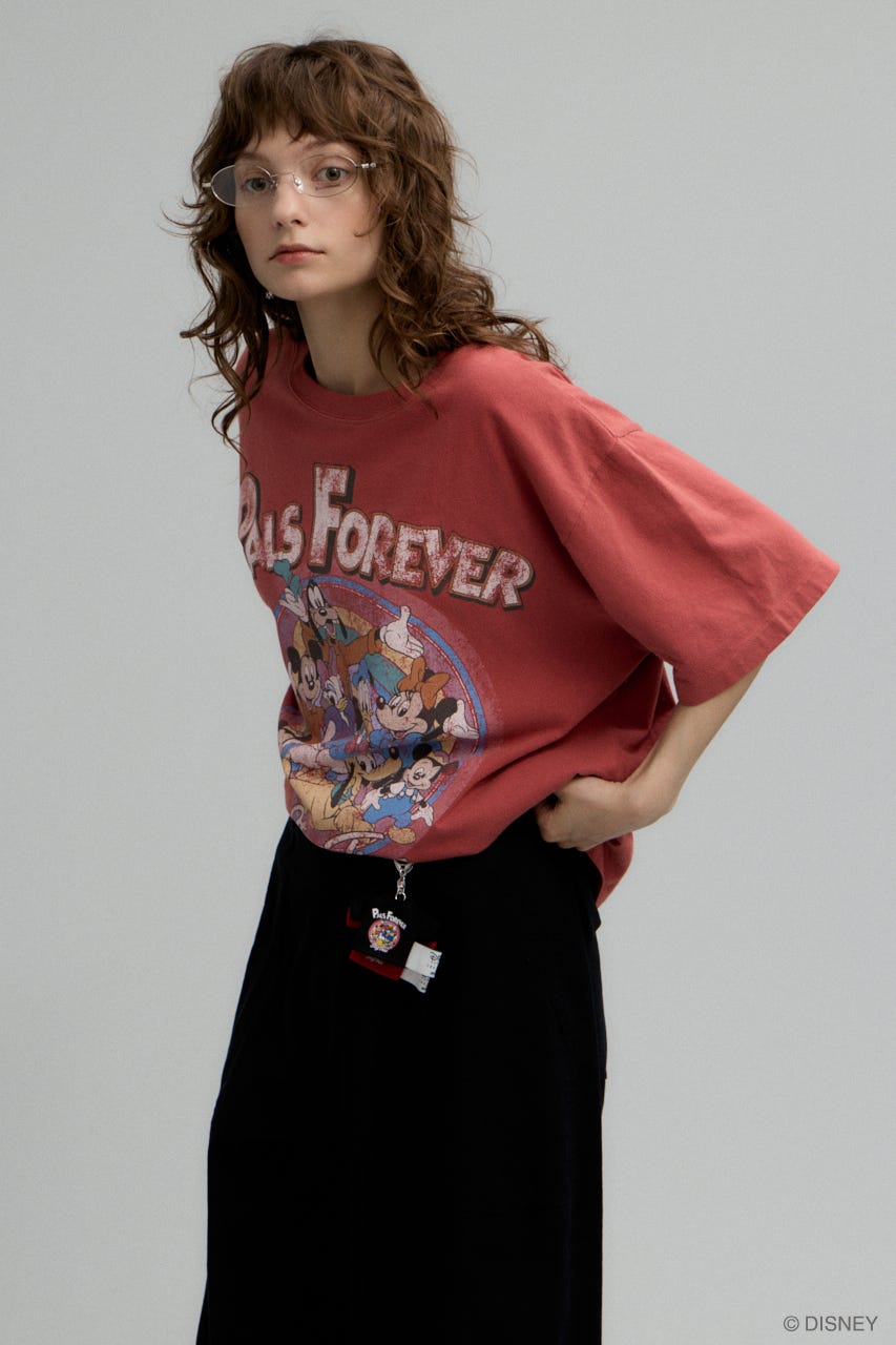 MD PALS FOREVER Tシャツ L/RED FREE